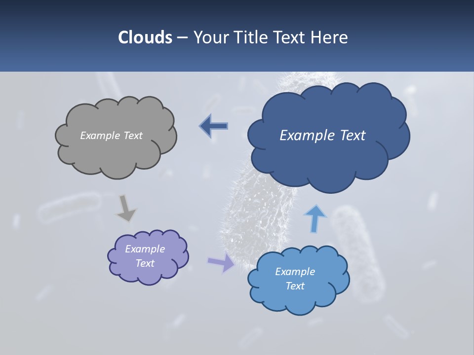 An Image Of A Group Of Cell Phones In The Air PowerPoint Template