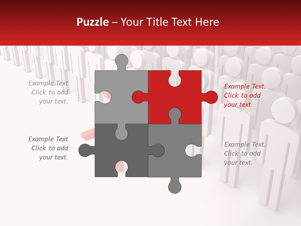 A Group Of People Standing In Front Of A Red Sign PowerPoint Template