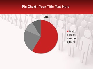 A Group Of People Standing In Front Of A Red Sign PowerPoint Template