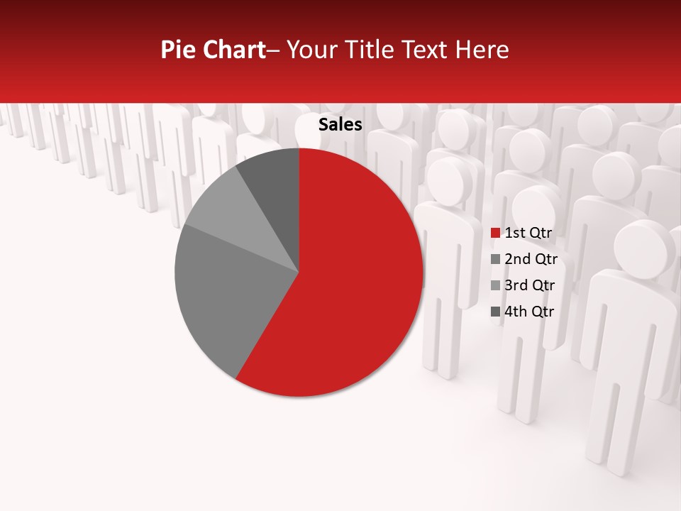 A Group Of People Standing In Front Of A Red Sign PowerPoint Template