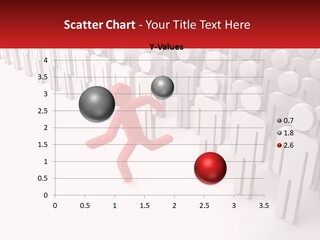 A Group Of People Standing In Front Of A Red Sign PowerPoint Template