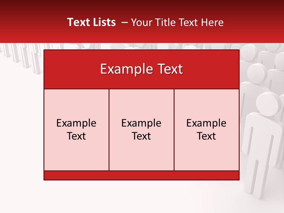 A Group Of People Standing In Front Of A Red Sign PowerPoint Template
