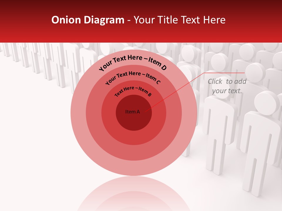 A Group Of People Standing In Front Of A Red Sign PowerPoint Template