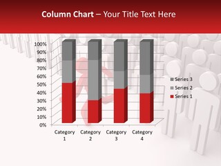 A Group Of People Standing In Front Of A Red Sign PowerPoint Template