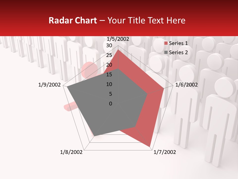A Group Of People Standing In Front Of A Red Sign PowerPoint Template