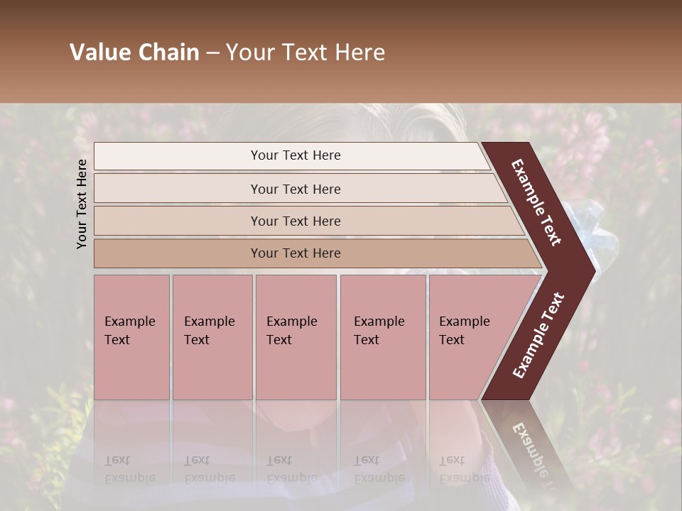 A Young Girl Drinking Water From A Water Bottle PowerPoint Template