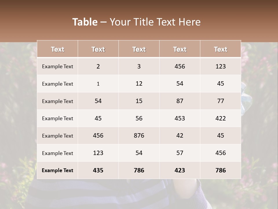 A Young Girl Drinking Water From A Water Bottle PowerPoint Template