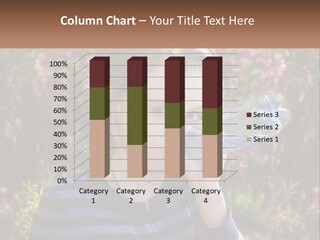 A Young Girl Drinking Water From A Water Bottle PowerPoint Template