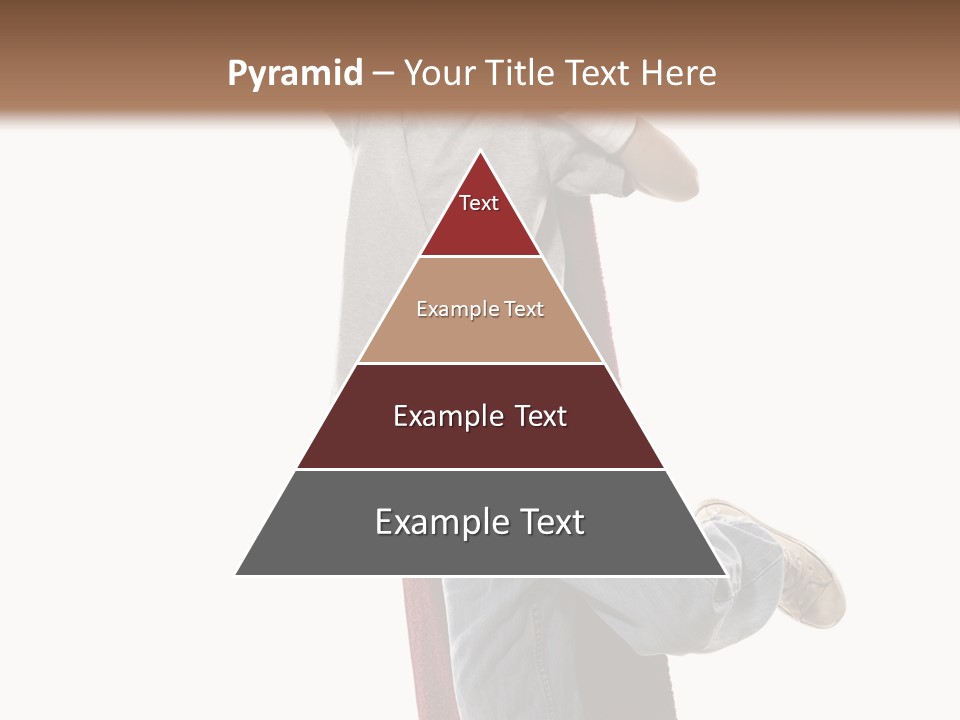 A Young Boy Standing On A Skateboard With His Arms In The Air PowerPoint Template