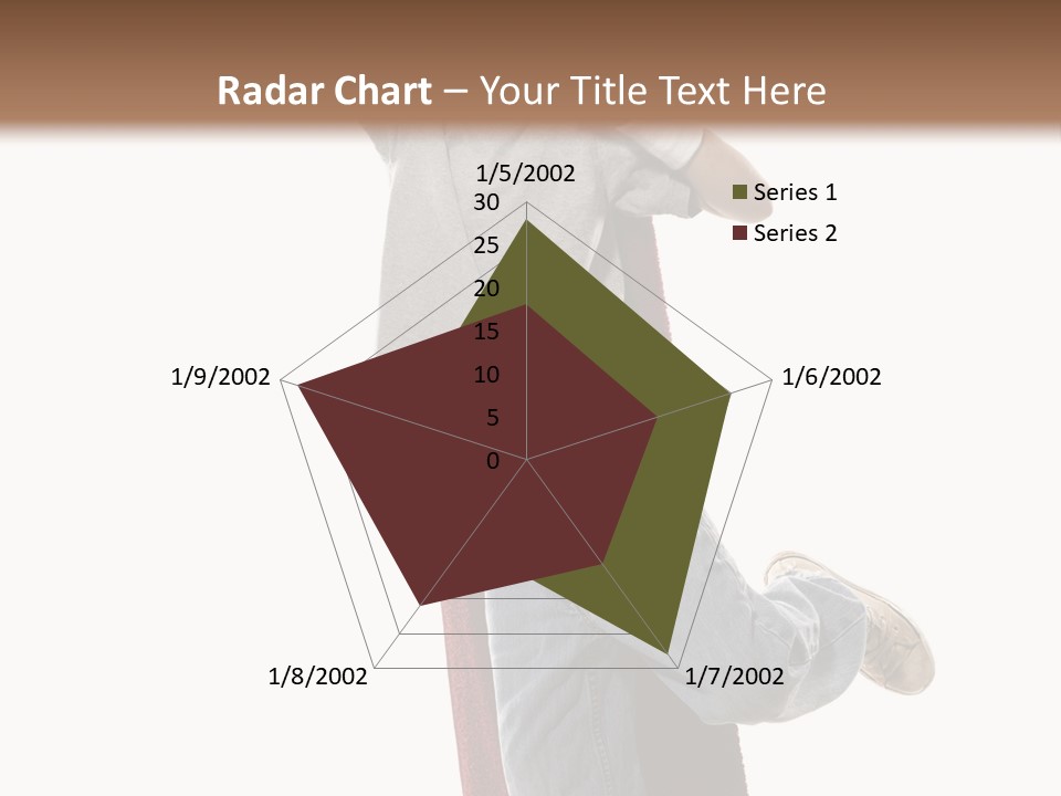 A Young Boy Standing On A Skateboard With His Arms In The Air PowerPoint Template
