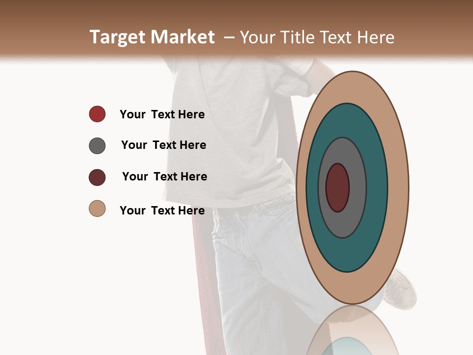 A Young Boy Standing On A Skateboard With His Arms In The Air PowerPoint Template