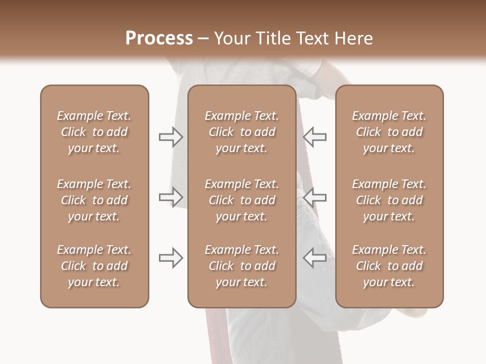 A Young Boy Standing On A Skateboard With His Arms In The Air PowerPoint Template