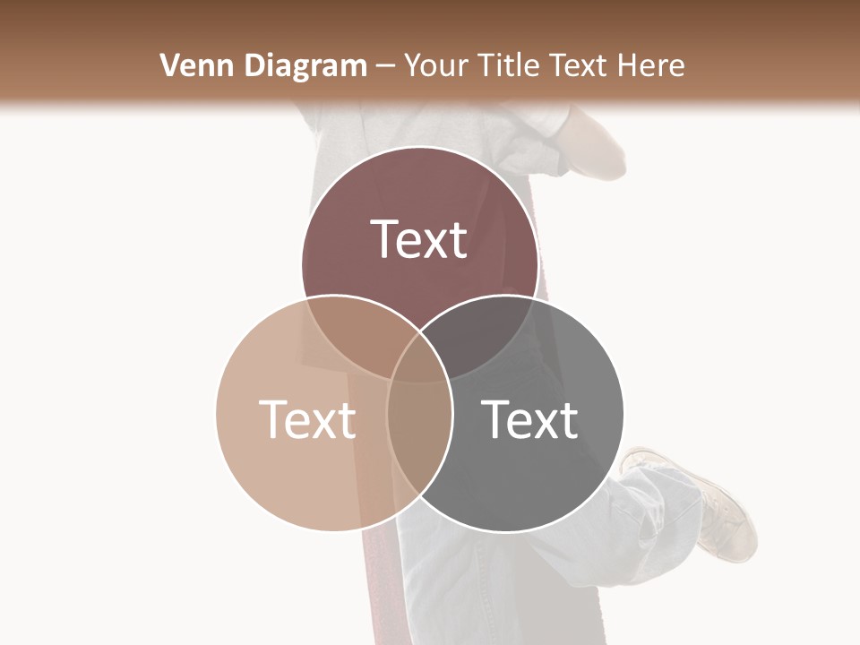 A Young Boy Standing On A Skateboard With His Arms In The Air PowerPoint Template