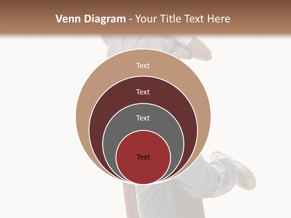 A Young Boy Standing On A Skateboard With His Arms In The Air PowerPoint Template