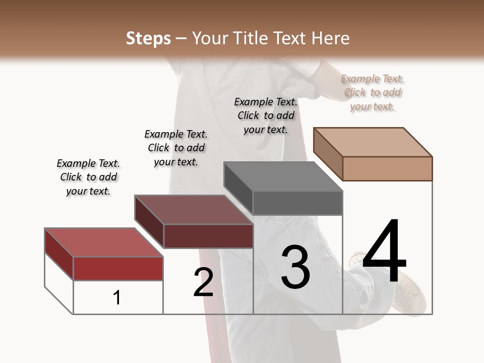 A Young Boy Standing On A Skateboard With His Arms In The Air PowerPoint Template