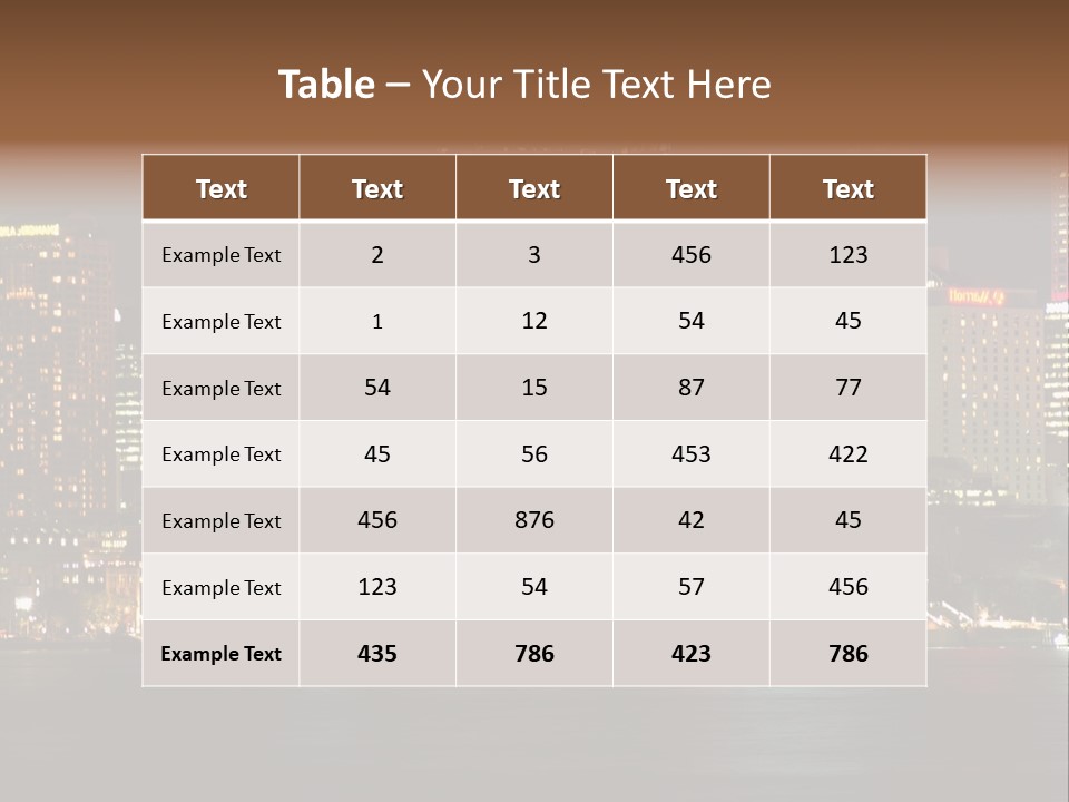 A Picture Of A City At Night With The Sydney Opera House In The Foreground PowerPoint Template