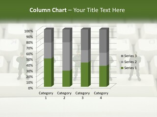 A Group Of Toy Soldiers Standing In Front Of A Keyboard PowerPoint Template