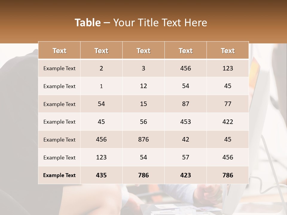 A Woman Pointing At A Computer Screen While A Man Looks At It PowerPoint Template