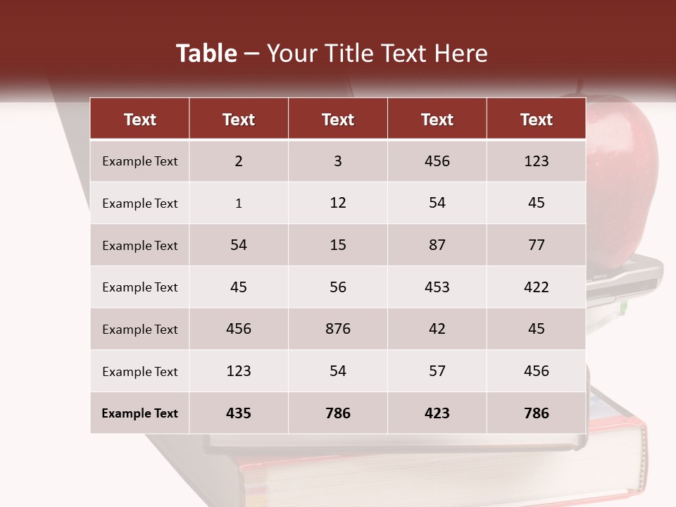 A Laptop Computer Sitting On Top Of A Pile Of Books PowerPoint Template