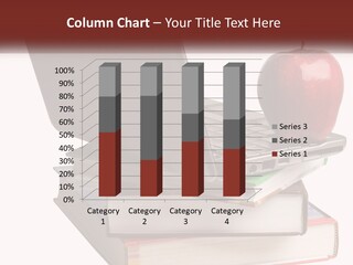 A Laptop Computer Sitting On Top Of A Pile Of Books PowerPoint Template