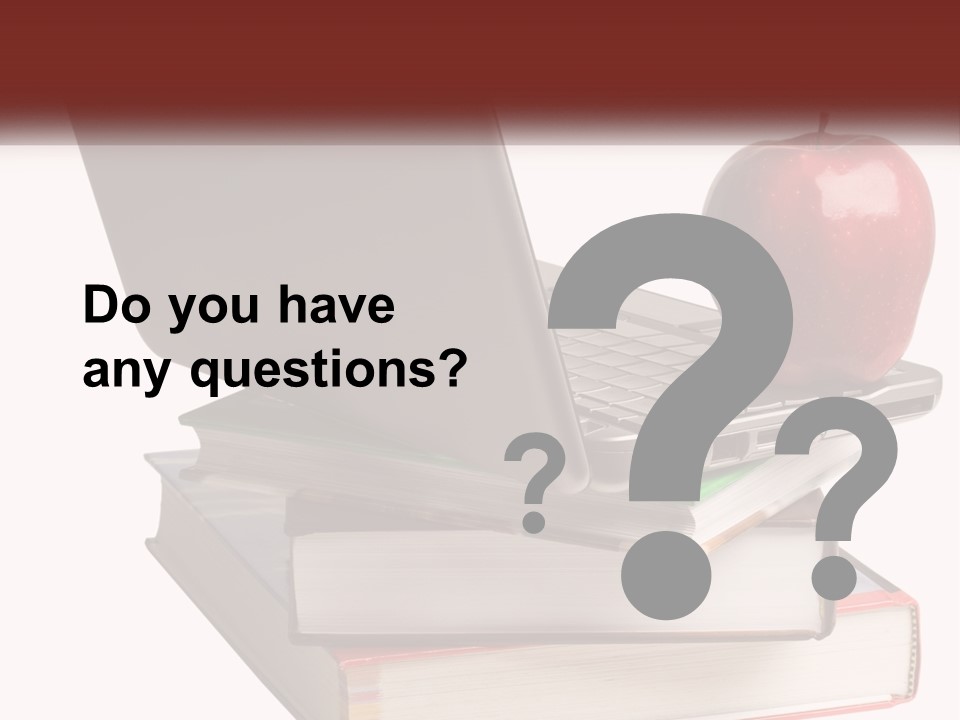 A Laptop Computer Sitting On Top Of A Pile Of Books PowerPoint Template