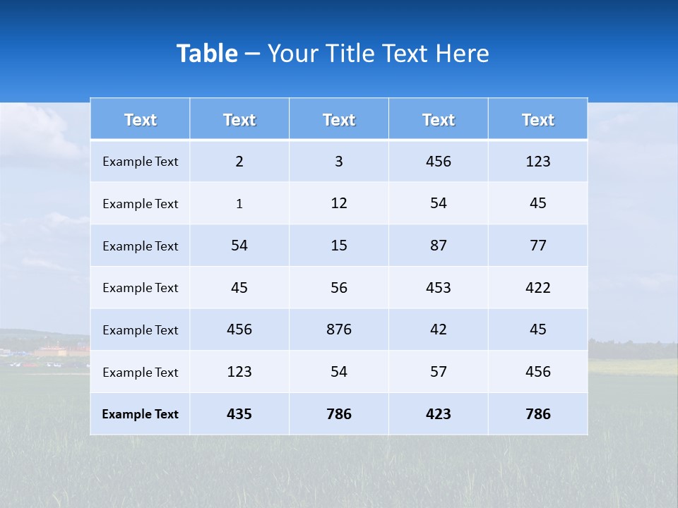 A Drilling Rig In The Middle Of A Field PowerPoint Template