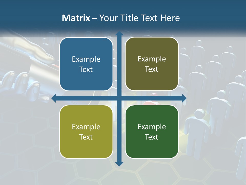 A Person Holding A Light Bulb In Front Of A Group Of People PowerPoint Template