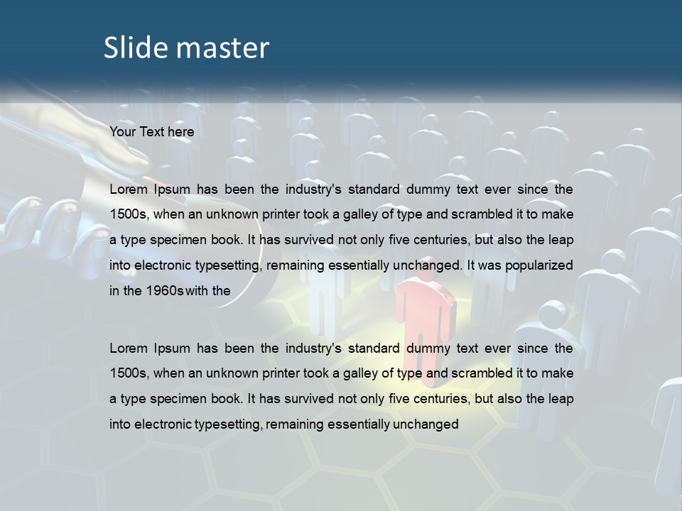 A Person Holding A Light Bulb In Front Of A Group Of People PowerPoint Template