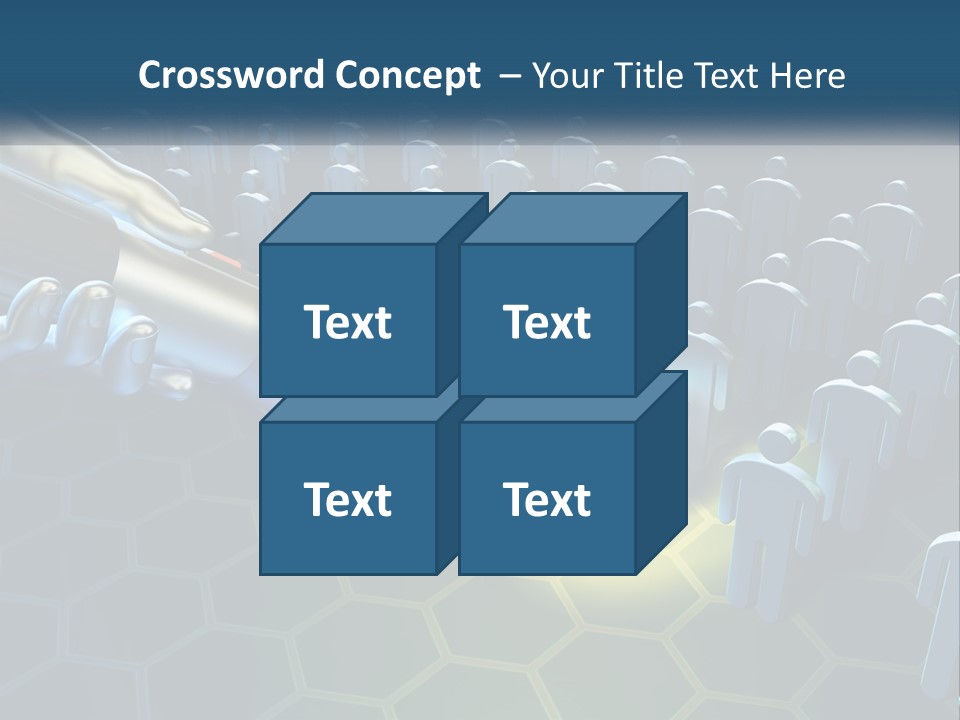 A Person Holding A Light Bulb In Front Of A Group Of People PowerPoint Template