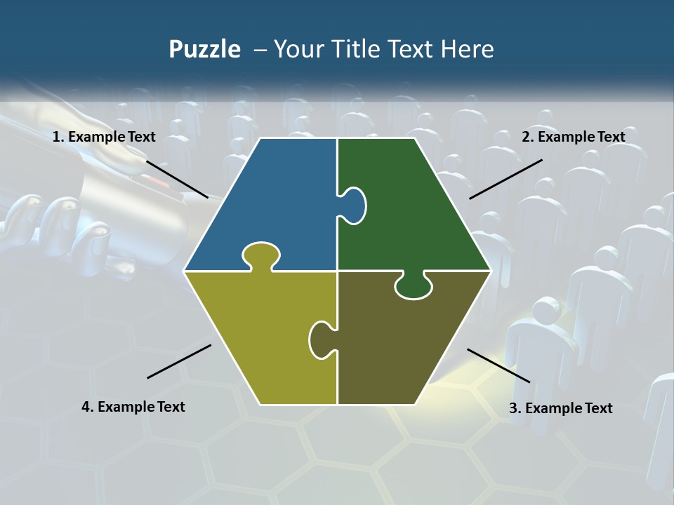 A Person Holding A Light Bulb In Front Of A Group Of People PowerPoint Template