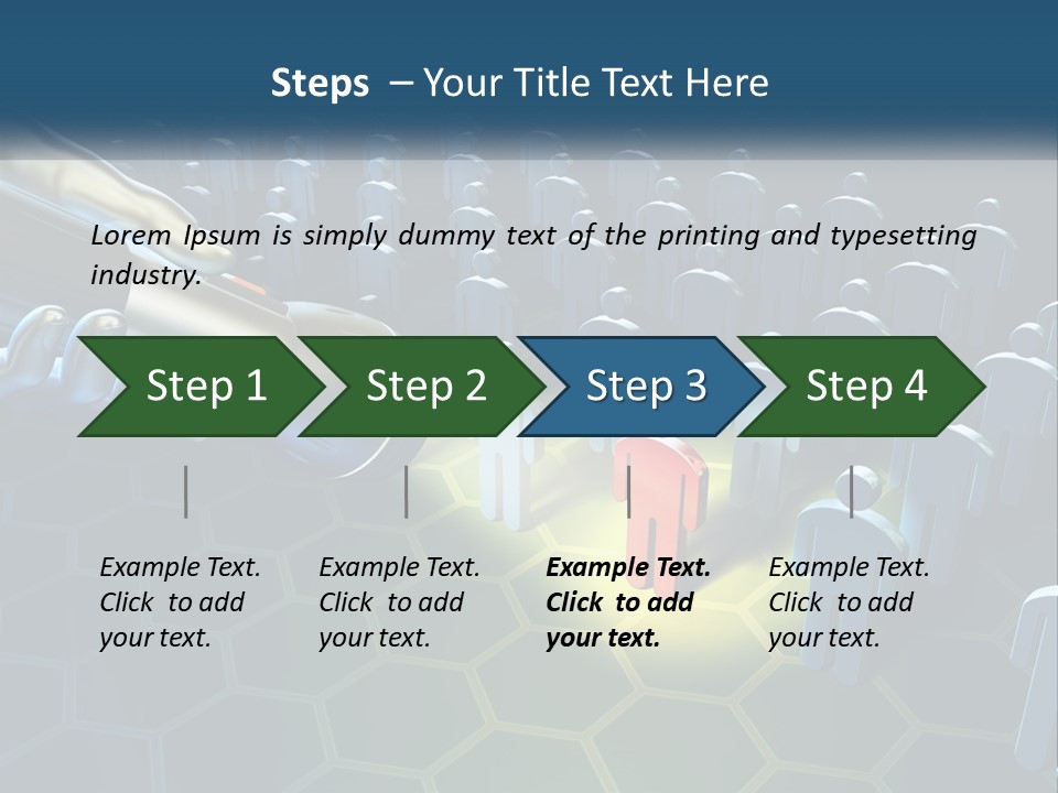A Person Holding A Light Bulb In Front Of A Group Of People PowerPoint Template