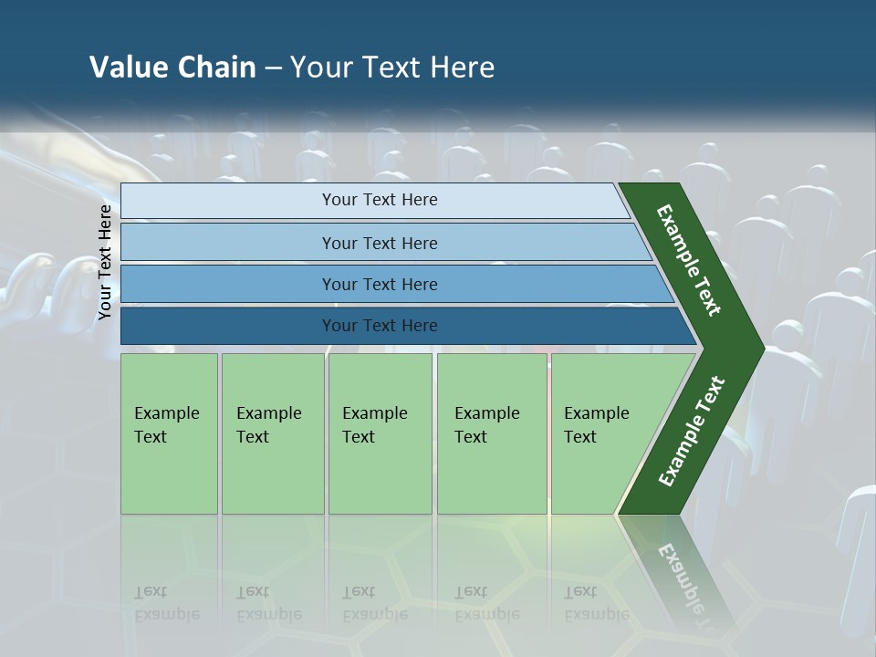 A Person Holding A Light Bulb In Front Of A Group Of People PowerPoint Template