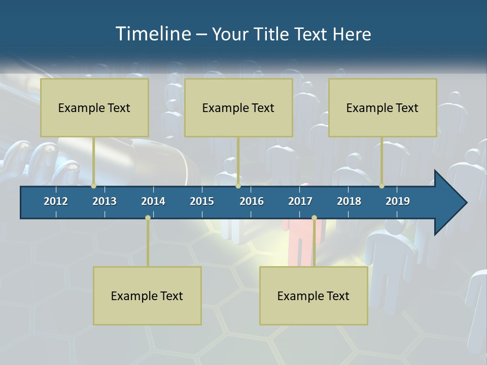 A Person Holding A Light Bulb In Front Of A Group Of People PowerPoint Template