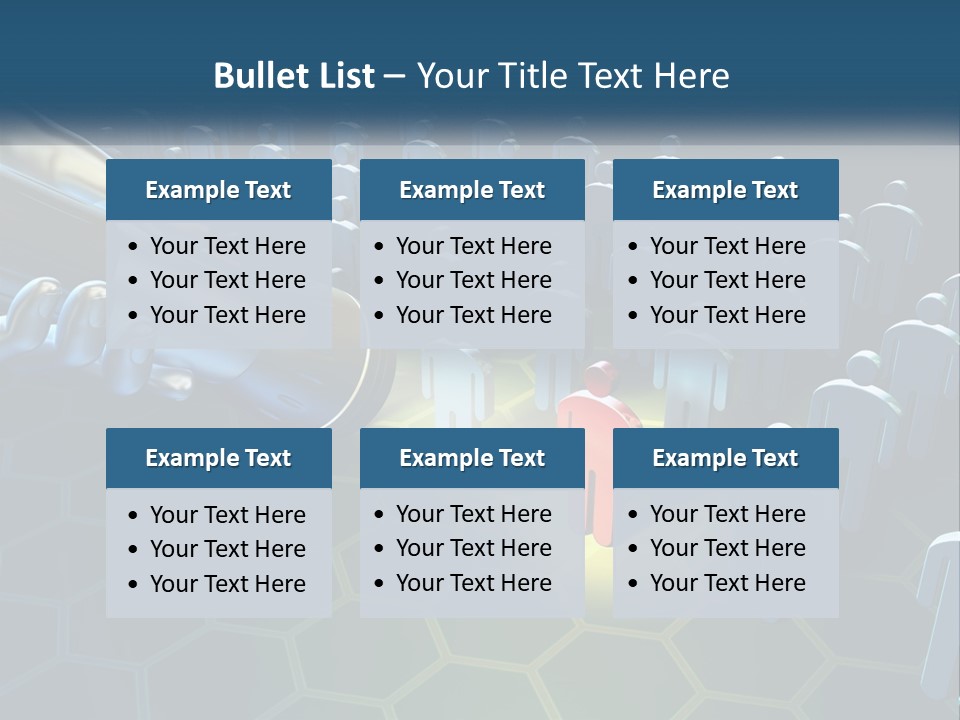 A Person Holding A Light Bulb In Front Of A Group Of People PowerPoint Template