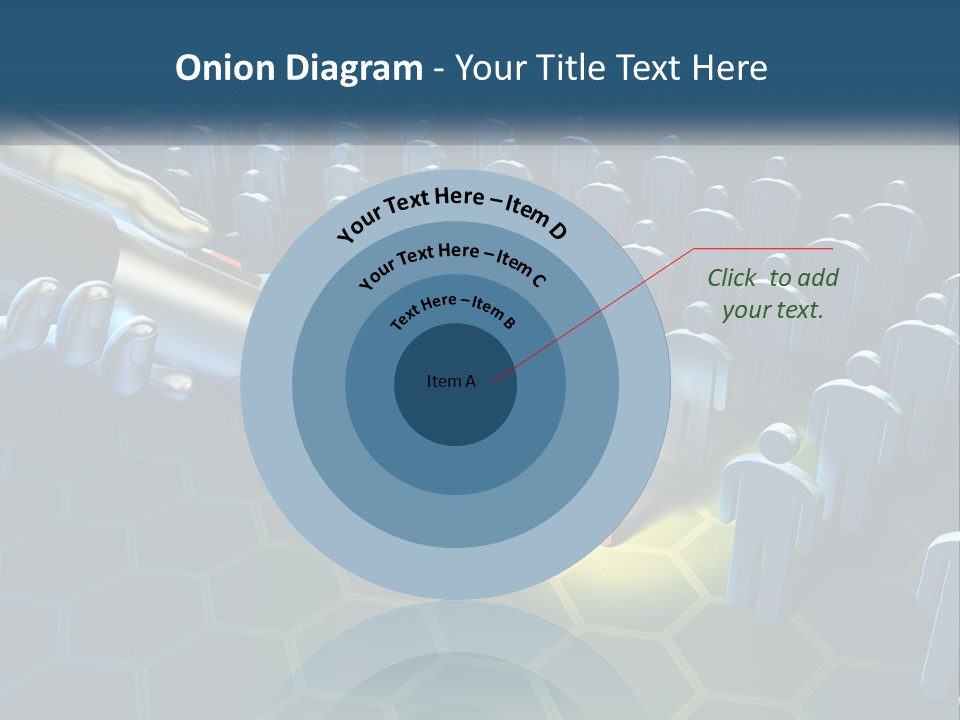 A Person Holding A Light Bulb In Front Of A Group Of People PowerPoint Template