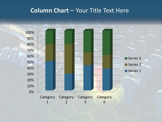 A Person Holding A Light Bulb In Front Of A Group Of People PowerPoint Template