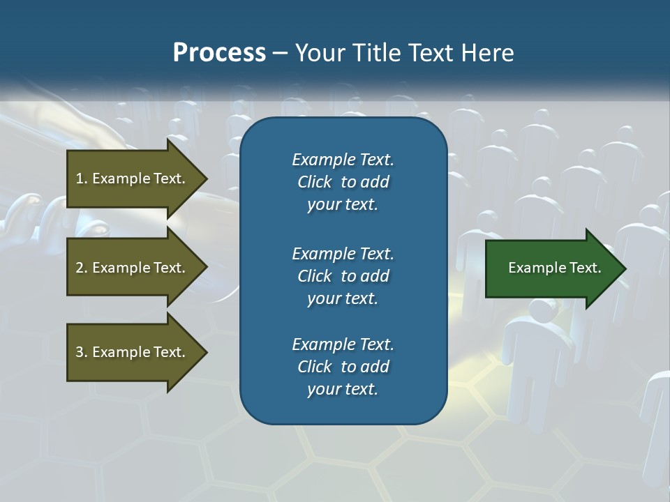 A Person Holding A Light Bulb In Front Of A Group Of People PowerPoint Template