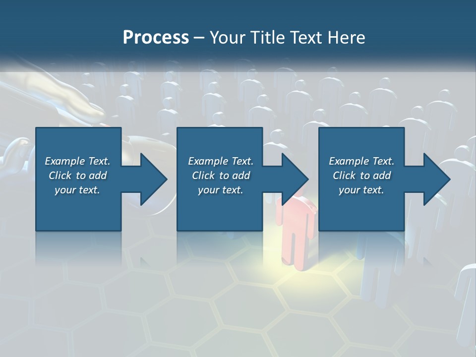 A Person Holding A Light Bulb In Front Of A Group Of People PowerPoint Template