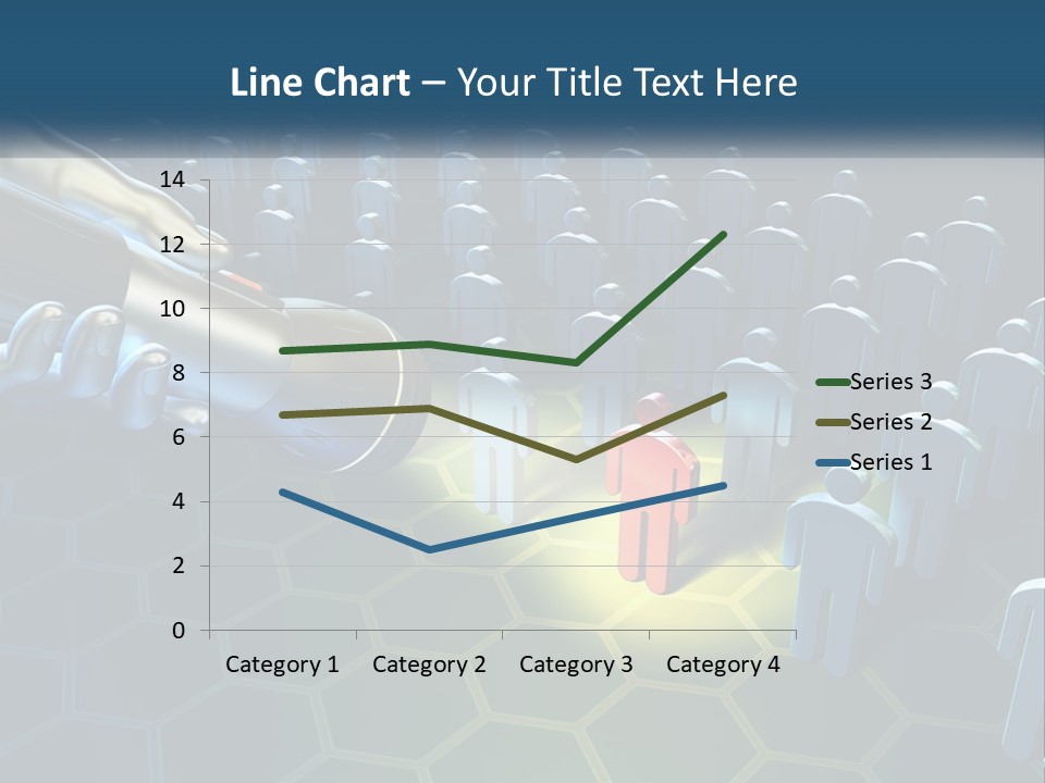 A Person Holding A Light Bulb In Front Of A Group Of People PowerPoint Template