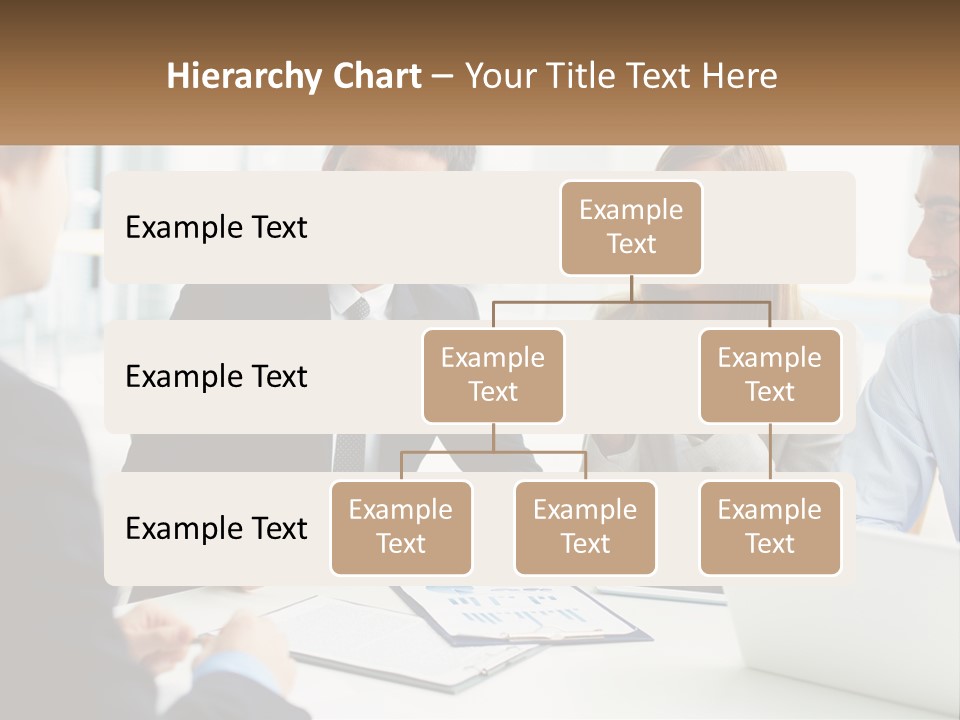 A Group Of People Sitting Around A Table Talking PowerPoint Template
