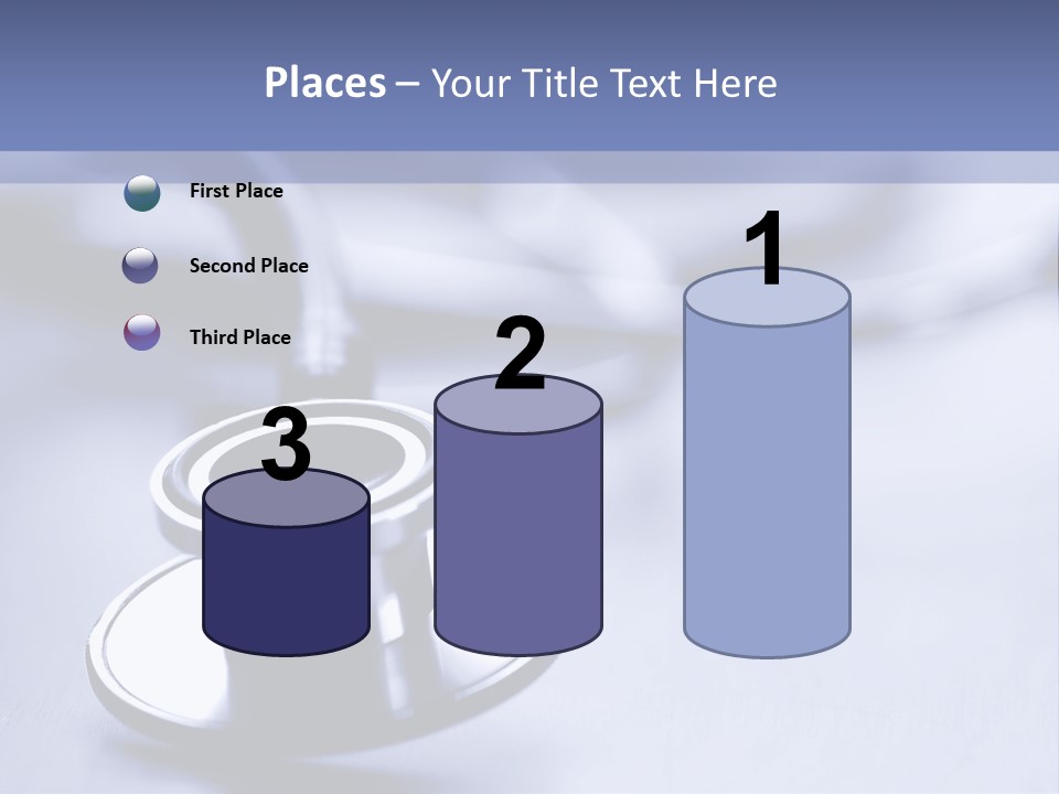 A Medical Powerpoint Presentation With A Stethoscope PowerPoint Template