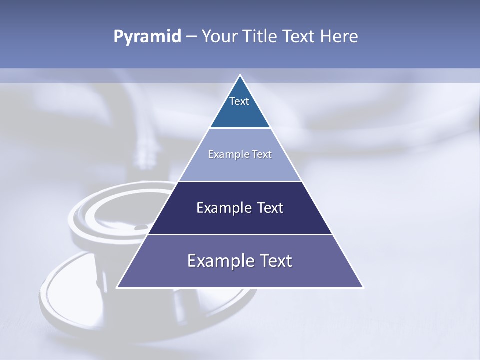 A Medical Powerpoint Presentation With A Stethoscope PowerPoint Template