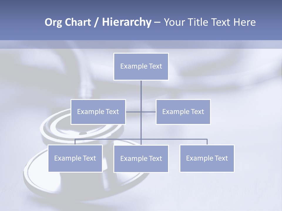 A Medical Powerpoint Presentation With A Stethoscope PowerPoint Template