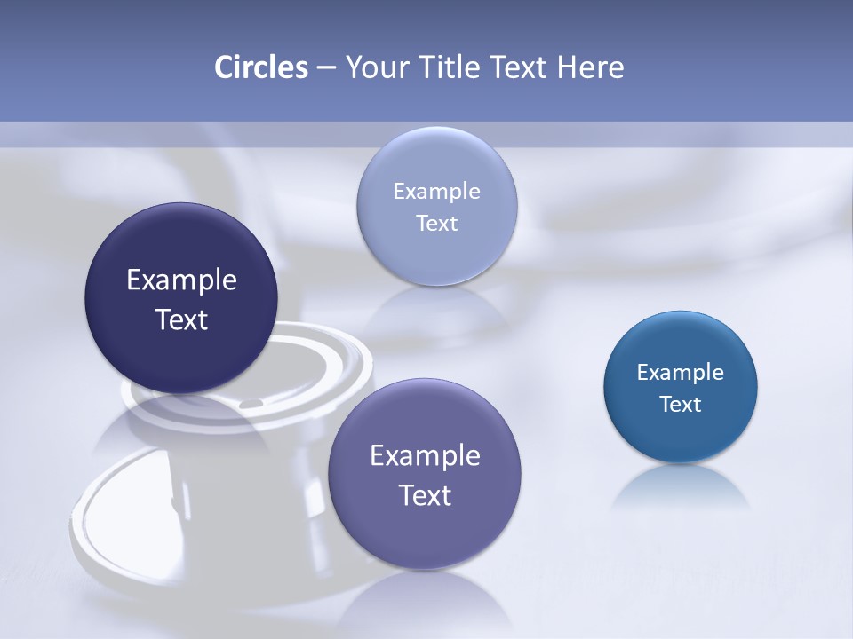 A Medical Powerpoint Presentation With A Stethoscope PowerPoint Template