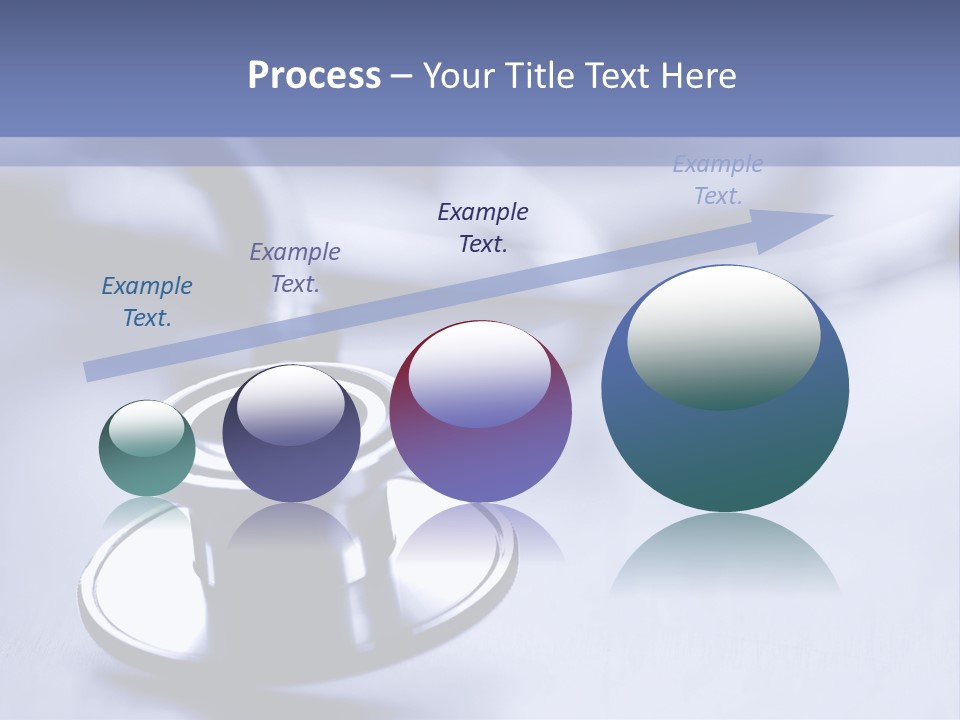 A Medical Powerpoint Presentation With A Stethoscope PowerPoint Template