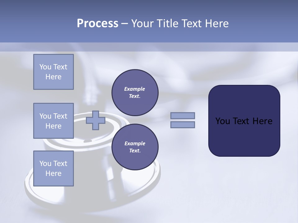A Medical Powerpoint Presentation With A Stethoscope PowerPoint Template
