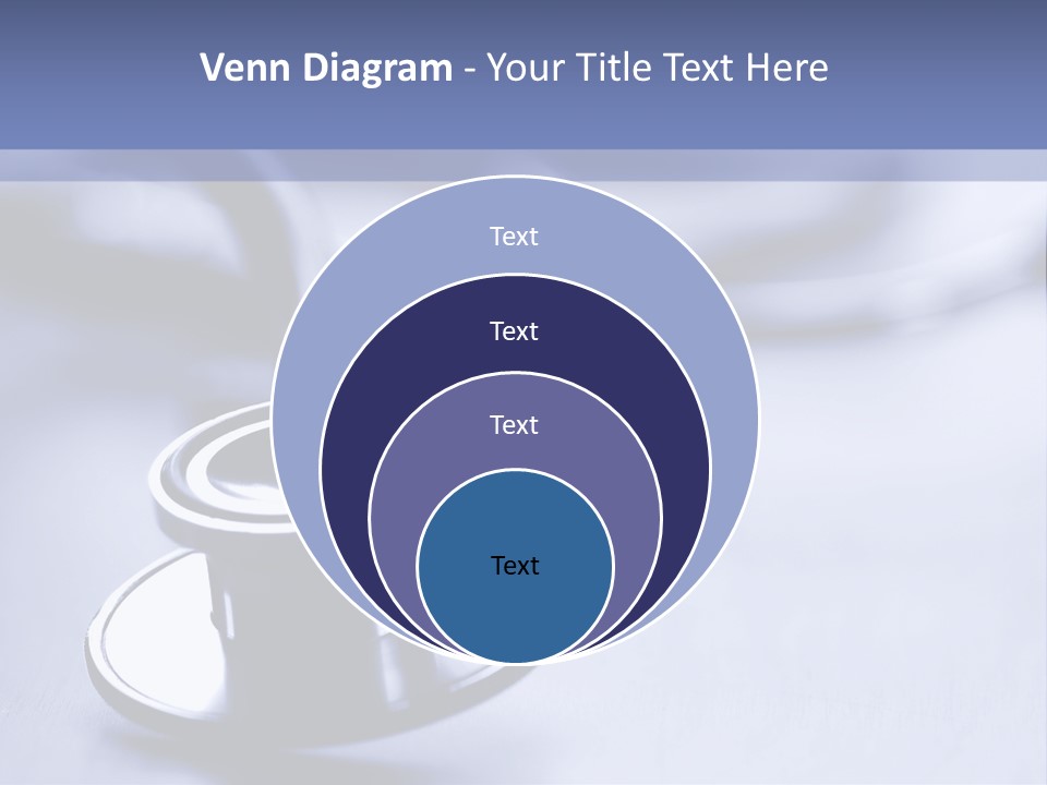 A Medical Powerpoint Presentation With A Stethoscope PowerPoint Template