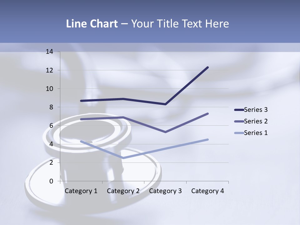 A Medical Powerpoint Presentation With A Stethoscope PowerPoint Template