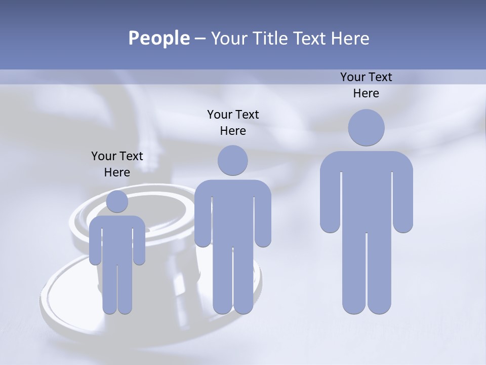 A Medical Powerpoint Presentation With A Stethoscope PowerPoint Template