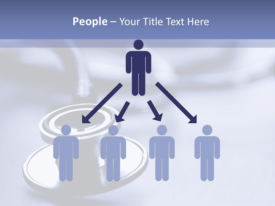 A Medical Powerpoint Presentation With A Stethoscope PowerPoint Template